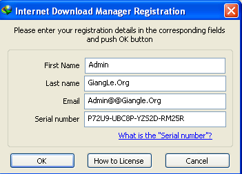 free serial key for idm registration